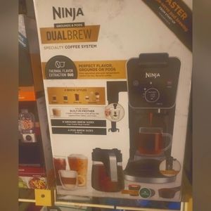 Ninja DualBrew Pro Specialty Coffee System, Single-Serve & 12-Cup Drip Coffee Ma